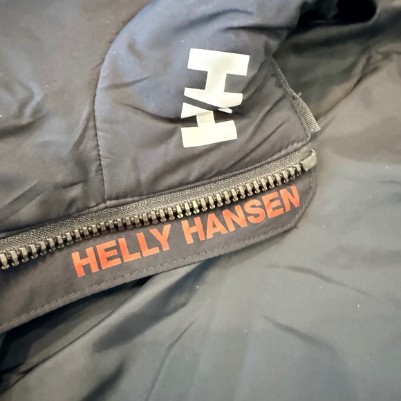 Helly Hansen Crew Insulator Jacket Mens Medium Navy Blue Princess Logo - Picture 11 of 12